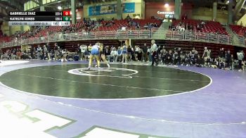130 lbs Round 3 (6 Team) - Gabrielle Diaz, Lexington vs Katelyn Jones, Seward