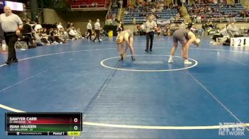 152 lbs Semis - Sawyer Carr, E1-Sheyenne vs Isiah Haugen, W2-Williston