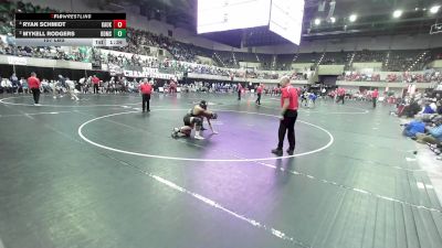 157 lbs Ryan Schmidt, Kaukauna vs Mykell Rodgers, Brown Deer/Mess./Shore.