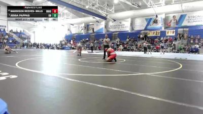 235 lbs Cons. Round 1 - Maddison Reeves- Mills, Wichita North vs Jessa Pappas, Olathe West