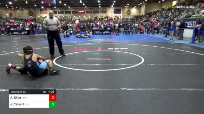 95 lbs Round Of 32 - Alexander Silva, North Medford High School vs ...