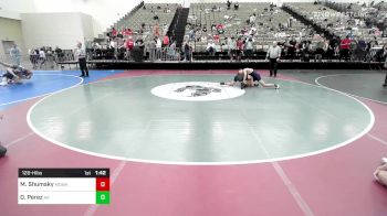 128-H lbs Round Of 32 - Matthew Shumsky, Monroe vs Daniel Perez, Archbishop Ryan