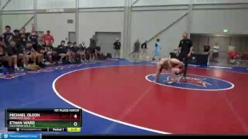 106 lbs Placement Matches (8 Team) - Michael Olson, Minnesota Gold vs Ethan Ward, California Gold