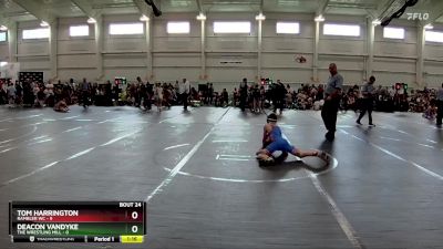 80 lbs Round 5 (10 Team) - Tom Harrington, Rambler WC vs Deacon Vandyke, The Wrestling Mill