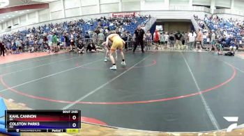 113 lbs Cons. Round 2 - Kahl Cannon, OH vs Colston Parks, MO