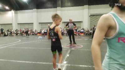 52 lbs Round 5 (8 Team) - Gunner Schmidt, Rabbit Wrestling Club vs Mark Francis Singletary, Bulloch Bandits Wrestling Club
