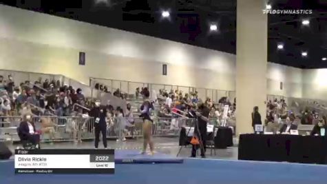 Olivia Rickle - Floor, Integrity Ath #731 - 2021 USA Gymnastics Development Program National Championships