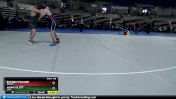 235 lbs Champ. Round 1 - Adam Klatt, ANML vs Kayden Parson, Bemidji