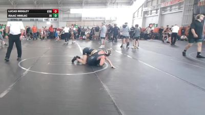 106 lbs Round 5 (8 Team) - Lucas Ridgley, Gettysburg vs Isaac Hrelec, Ohio Gold