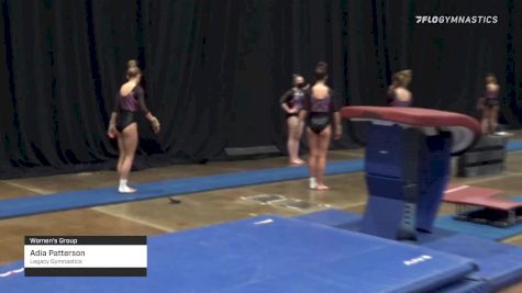 Adia Patterson - Women's Group, Legacy Gymnastics - 2021 Women's Xcel Region 4 Championships