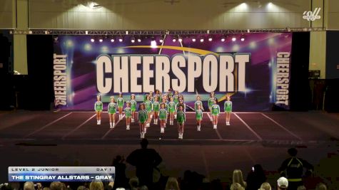 The Stingray Allstars - Gray [2025 L2 Junior Day 1] 2025 CHEERSPORT Cartersville Classic