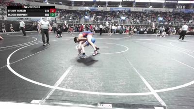 125 lbs Consi Of 4 - Brady Walsh, Stringhold vs Jacob Sutphin, King Select