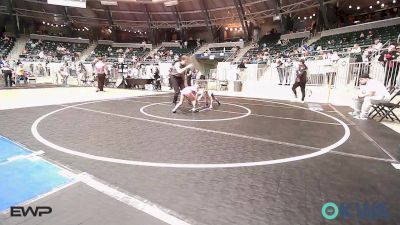 49-52 lbs Consolation - Gracelynn Villa Boyd, Glenpool Warriors vs Averly Pittman, Spartan Wrestling Fort Smith
