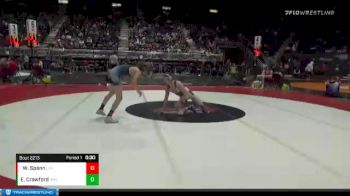2A-126 lbs Cons. Round 2 - William Spann, Lovell vs Ethan Crawford, Rocky Mountain