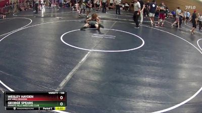 138 lbs Cons. Round 4 - George Spears, Granite Hills Wrestling Club vs Wesley Hayden, Bay Area Dragons