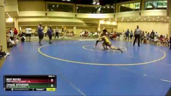 160 lbs Round 9 (10 Team) - Roy Reyes, First Baptist Academy vs Chase Atchison, D1 Wrestling Academy