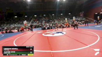 3A-138 lbs Cons. Round 3 - Hunter Davis, Green River vs Creedon Newell, Worland