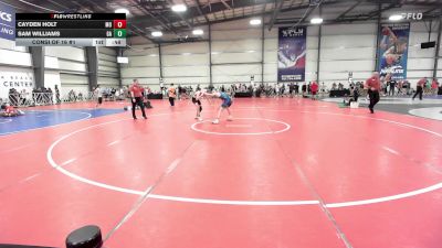 119 lbs Consi Of 16 #1 - Cayden Holt, MO vs Sam Williams, GA