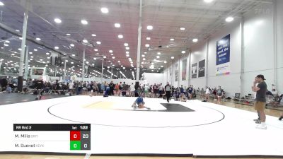 91 lbs Rr Rnd 2 - Max Milia, Grit Mat Club vs Mason Guenot, Keystone Krush