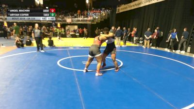5A 235 lbs Quarterfinal - Aryiah Cofer, Amarillo Tascosa vs Angel Machiri, Frisco Liberty