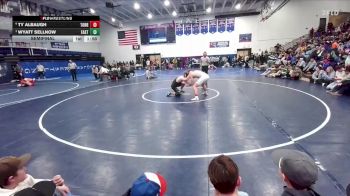 150 lbs Semifinal - Wyatt Sellnow, Cheyenne East vs Ty Albaugh, Torrington