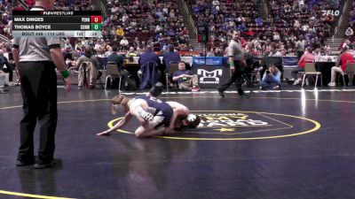 114 lbs 3rd Place - Max Dinges, Penns Valley vs Thomas Boyce, Conwell Egan