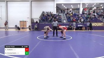 152 lbs Quarterfinal - Eric DeWald, Fauquier vs Nick Stonecheck, Buford