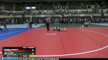 102 lbs Semifinal - Bryce Siem, Saint James Cyclones vs Hawke Garrett, Team Nazar