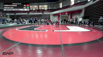 120 lbs Consolation - Danielle Russell, Putnam City vs Bentley Samuels, Bentonville West Girls