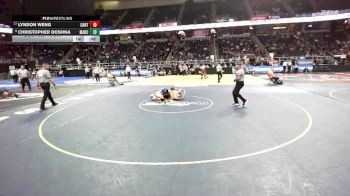 II-215 lbs Cons. Round 2 - Christopher Doshna, Marcellus vs Lyndon Weng, Canton