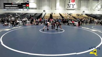 136 lbs 3rd Place Match - Serjio Ridgeway Ii, Amherst Youth Wrestling Club vs Brendan Murphy, Hilton Jr Cadets Wrestling Club