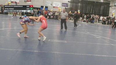 140 lbs Cons. Sub-rd Of 16 - Brooklyn Zimmerman, Agoge vs Ayva Perez, TNTWC