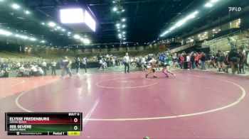 130 lbs Quarterfinal - Elysse Fredenburg, Cocoa Beach vs Isis Severe, North Miami