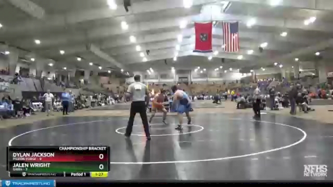 285 lbs Quarterfinals (8 Team) - Jalen Wright, Gibbs vs Dylan Jackson ...