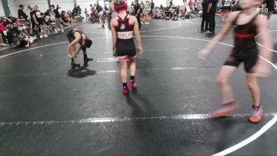 90 lbs Round 4 (6 Team) - Christopher Nemcovic, MF vs Maisyn Lott, Backyard Brawlers