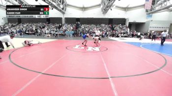115-H lbs Round Of 64 - Amanveer Singh, N/A vs Caden Viar, West Islip