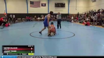 132 lbs Round 4 (10 Team) - Johnny Fisher, Poudre JV vs Victor Salazar, Mead
