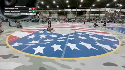 55 lbs 5th Place Match - River Trustem, Dickinson Wrestling Club vs James Muhlbeier, Westside Raider Wrestling