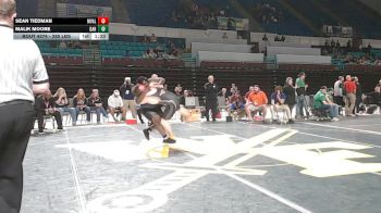 285 lbs Final - Sean Tiedman, Midland Valley vs Malik Moore, Darlington