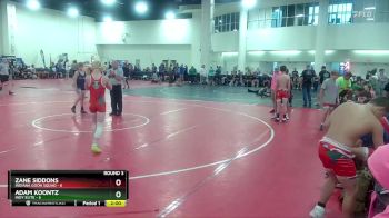 120 lbs Round 3 (16 Team) - Zane Siddons, Indiana Goon Squad vs Adam Koontz, Indy Elite