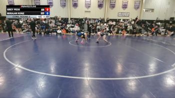 131 Frosh/soph Cons. Round 2 - Mikalah Konz, Iowa Lakes CC vs Grey Peck, Augsburg University