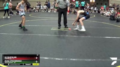 112 lbs Round 1 (6 Team) - AJ Gleckler, Foxfire WC vs Evan Stachewicz, Team Gotcha