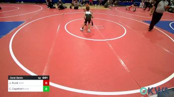 52 lbs Consolation - Jett Runk, Sperry Wrestling Club vs Cruz Capehart, Glenpool Youth Wrestling