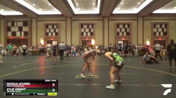 128 lbs Cons. Round 3 - Kylie Wright, Orchard South vs Natalia Accorsi, Fish Eye Wrestling
