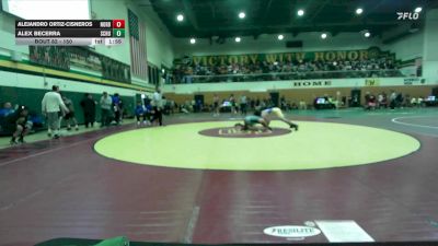 150 lbs Champ. Round 1 - Alex Becerra, Schurr vs Alejandro Ortiz-Cisneros, Nordhoff