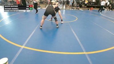 172-H lbs Round Of 32 - Mason Martinez, Pride WC vs Zachary Russell, Broad And Vine