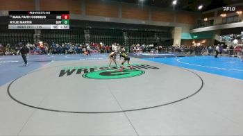 115 lbs Champ. Round 2 - Maia Faith Cornejo, Inderkum vs Kylie Martin, Baker / Powder Valley
