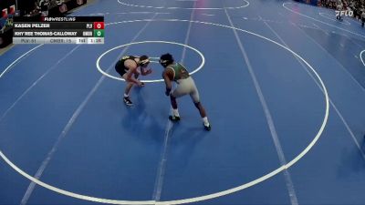 113 lbs Quarterfinals (8 Team) - Khy`ree Thomas-Calloway, Omaha Bryan vs Kasen Pelzer, Papillion-La Vista