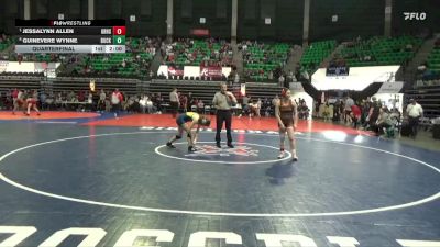 6-7A 120 Quarterfinal - Jessalynn Allen, Grissom HS vs Guinevere Wynne, Buckhorn