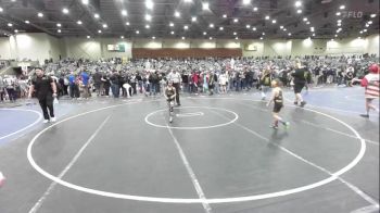 54 lbs Semifinal - Owen Oberg, Top Fuelers WC vs Luke Abrams, Argonaut Jr Mustangs